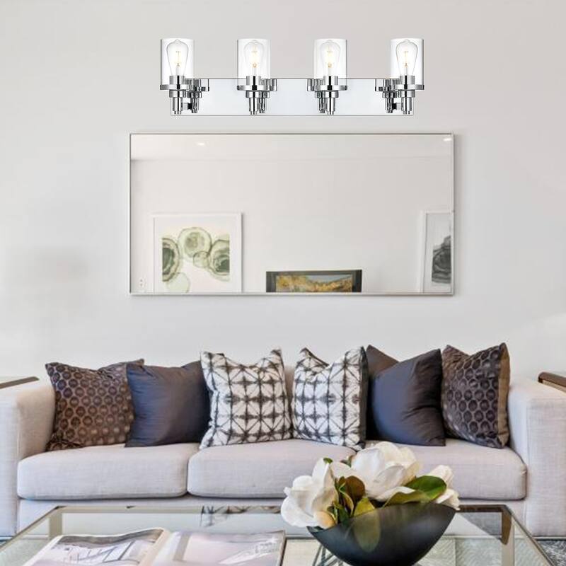 Modern Bathroom Lights with Clear Shape