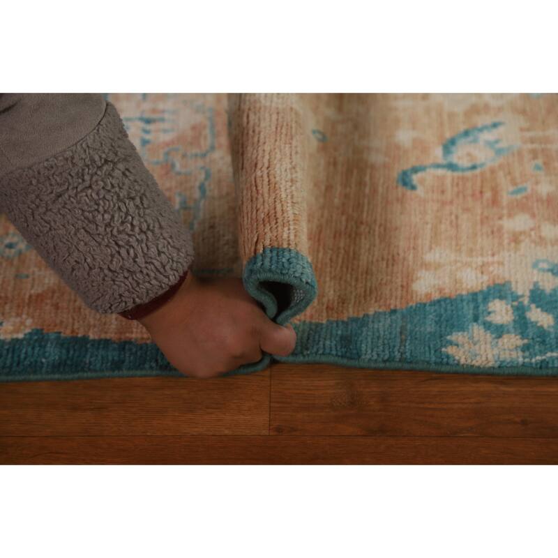 Animal Pictorial Art Deco Oriental Rug Wool Hand-knotted Foyer Carpet - 2'1" x 4'0"