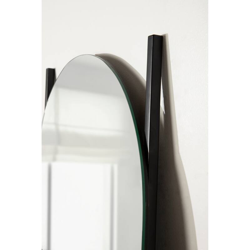Kate and Laurel Noka Mirror Leaning Ladder