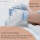 preview thumbnail 3 of 4, CozyWay CozyWay Ankle Style Socks with Grippers, 12 Pack, Solid Black, 1-3 Years, Unisex