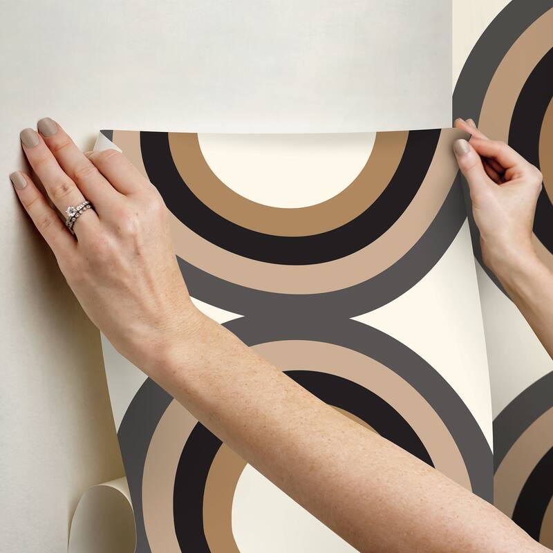 Very Gay Paint Sir Culls Black Peel and Stick Wallpaper