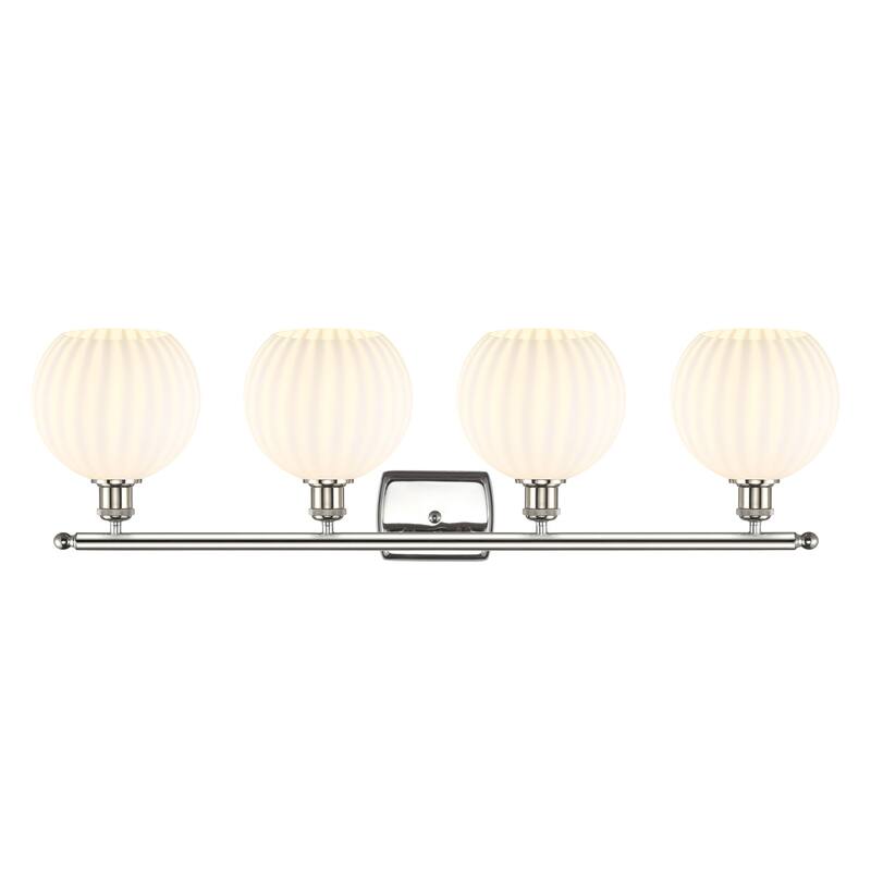 Innovations Lighting 516-4W-11-38-White Venetian-Bathroom Vanity Light