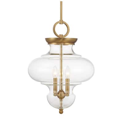 Savoy House 7-5801-3 Bergdorf 3 Light 15" Wide Pendant