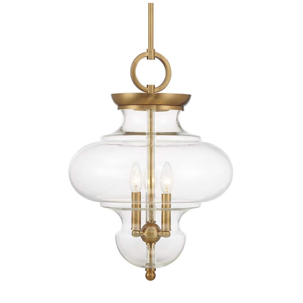 Savoy House 7-5801-3 Bergdorf 3 Light 15" Wide Pendant