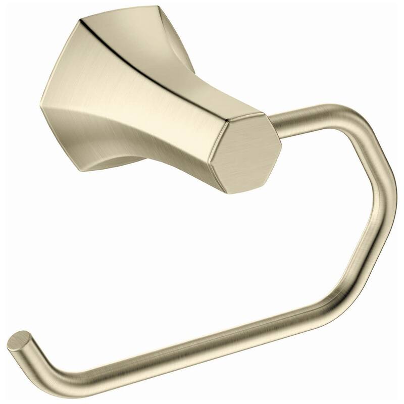 Hansgrohe Locarno Wall Mounted Euro Toilet Paper Holder - Brushed Nickel