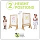 preview thumbnail 5 of 21, Peek A Boo Adjustable Height Art Easel