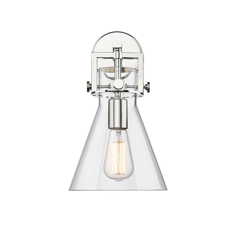 Innovations Lighting 411-1W-14-8 Newton Cone Sconce Newton Cone 1