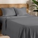 preview thumbnail 26 of 56, Bare Home Organic Cotton Jersey Sheet Set Full - Grey