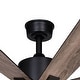 preview thumbnail 14 of 15, Crawford 60 in. Ceiling Fan with Reversible Blades, Dimmable LED Light Kit, Remote Control, 6 Speeds, Energy Efficient DC Motor