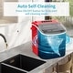 preview thumbnail 4 of 3, Countertop Portable Ice Maker with Self-cleaning ,9 Bullet Ice Cubes in 6 Mins, Comes with Ice Basket and Ice Scoop