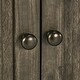 preview thumbnail 10 of 10, Caleb 4-Drawer 4-Door Reclaimed Pine Sideboard, Distressed Brown