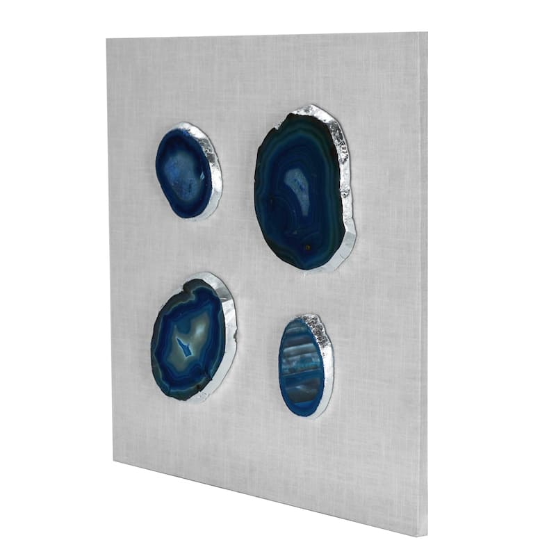 HUJI 4-Pieces Agate Collection Wall Decor