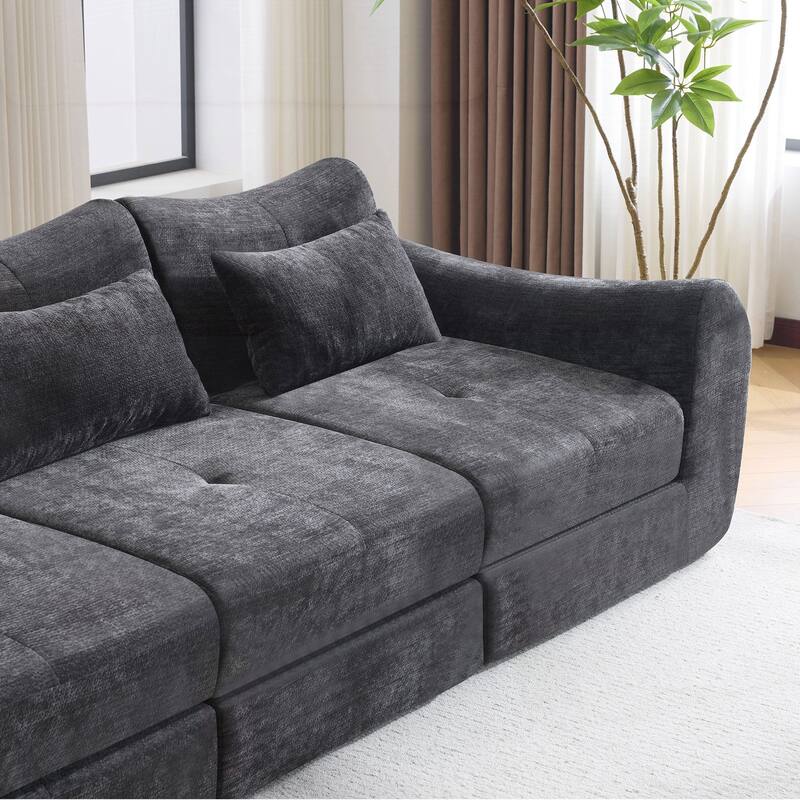 Modular Cloud Sofa, Convertible Folding Sofa Bed