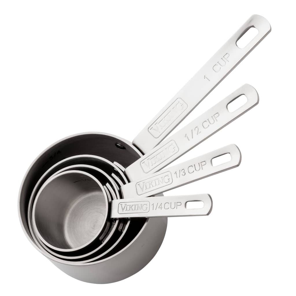Viking 4pc Stainless Steel Measuring Cup Set