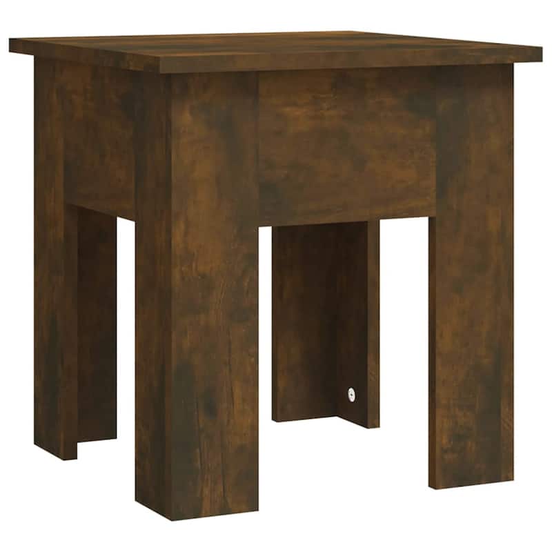 vidaXL Coffee Table End Table Sofa Table Living Room Furniture Engineered Wood - 15.7" x 15.7" x 16.5"