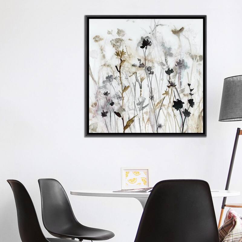 iCanvas "Wildflower Mist I" by Carol Robinson Framed