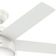 preview thumbnail 5 of 19, Hunter 46" Anslee Ceiling Fan with LED Light Kit and Pull Chain - Transitional, Contemporary