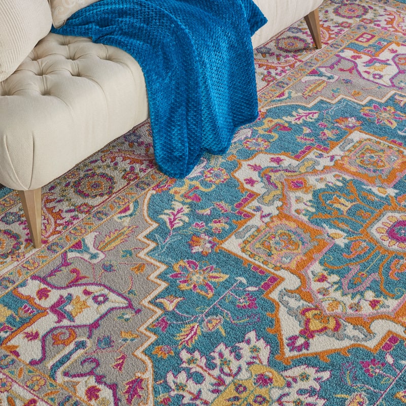 Nourison Cayuga Oushak Boho Medallion Area Rug