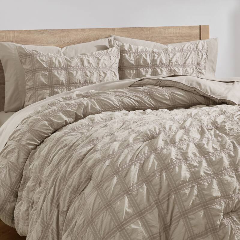 Empyrean Modern Comforter Seer Sucker