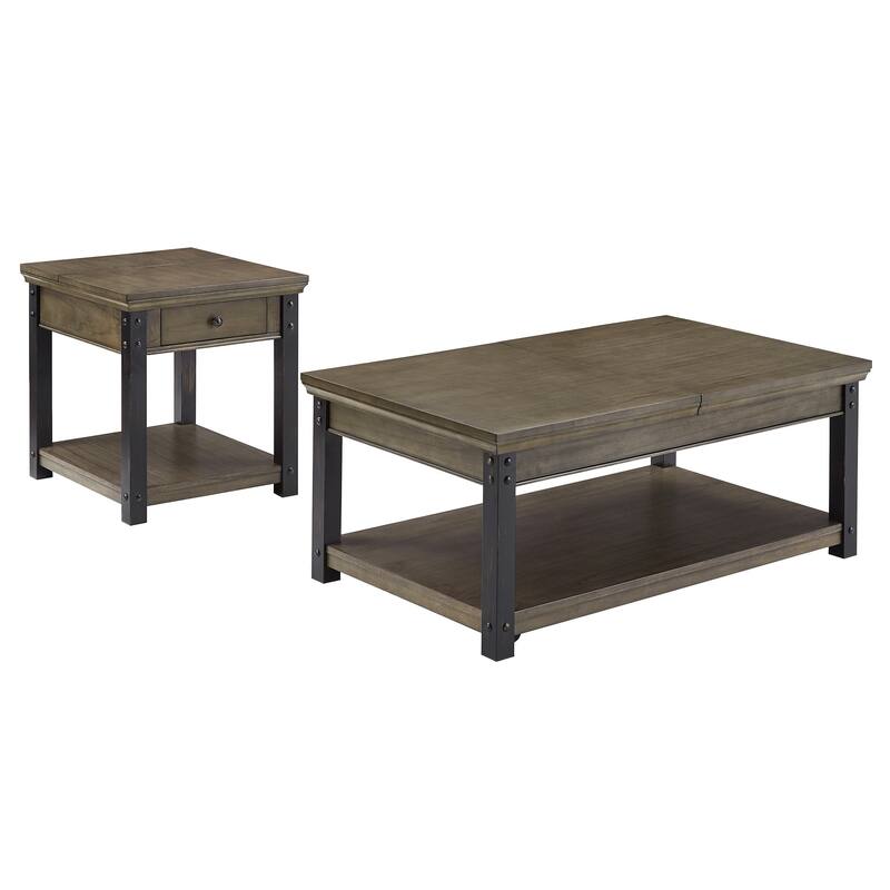 Richter Wood Finish Table Set by iNSPIRE Q Classic