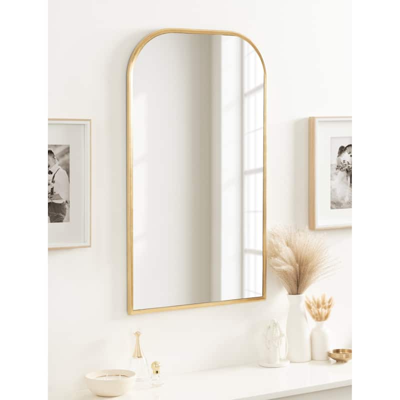 Kate and Laurel Caskill Framed Arch Wall Mirror