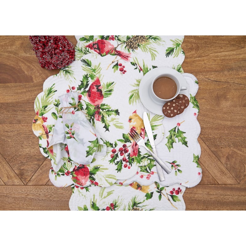 Ruby Cardinal Napkin S/6