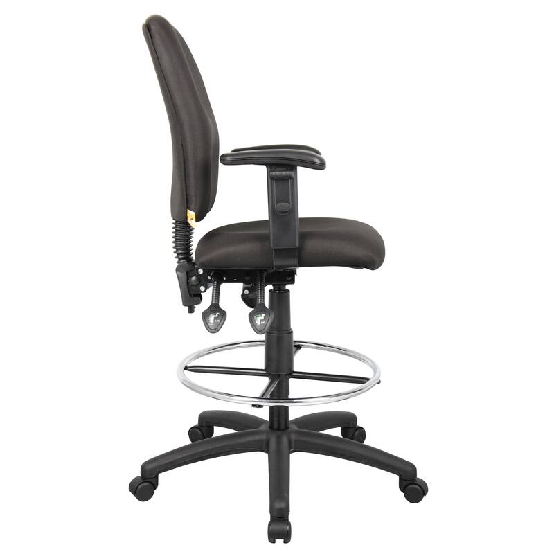 Boss Multi-Function Drafting Stool with Adjustable Arms
