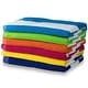 preview thumbnail 1 of 2, Copa Cabana 6- Piece 100 Cotton Beach Towel Multi Color - 30"x60"