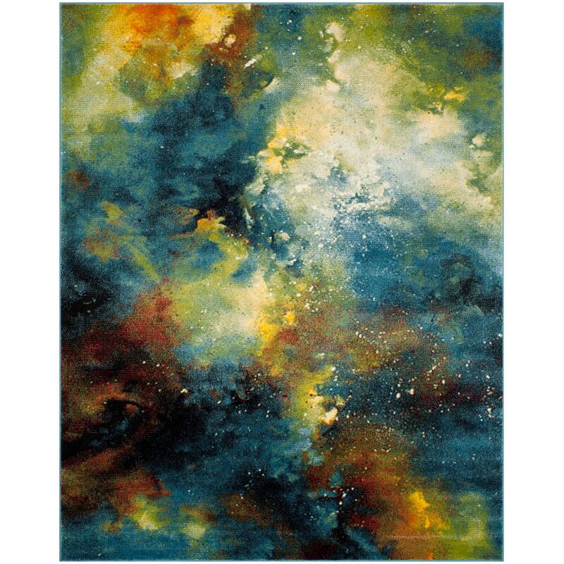 SAFAVIEH Galaxy Cirilla Modern Contemporary Celestial Rug