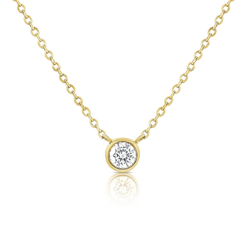 Joelle Collection 14K Gold Diamond Necklace