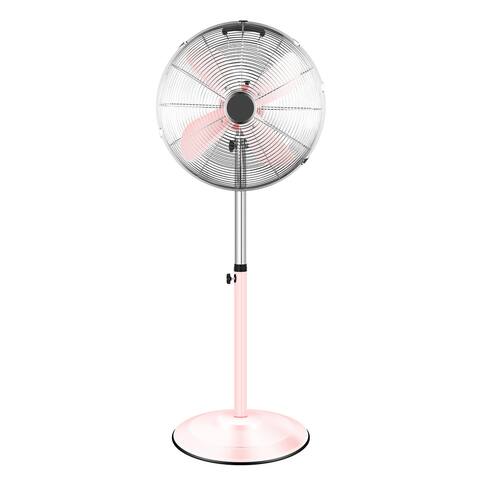 16 Inch Stand Fan 75° Oscillating Fan Heavy Duty Pedestal Fan