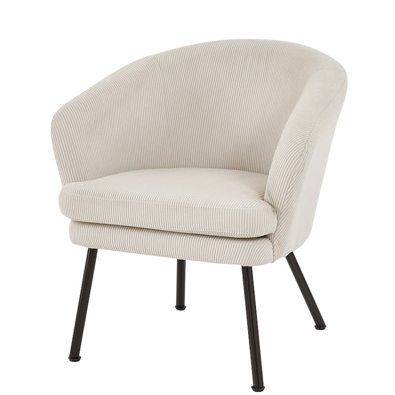 Mid Century Modern Upholstered Living Room Accent Chair
