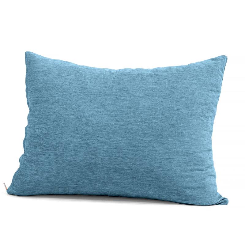 Jaxx 3.5-foot Chenille Floor Pillow Bean Bag Lounger - Teal