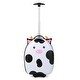 preview thumbnail 5 of 17, 16 Inch Kids Rolling Luggage with 2 Flashing Wheels and Telescoping Handle - 13" x 9" x 18" (L x W x H)