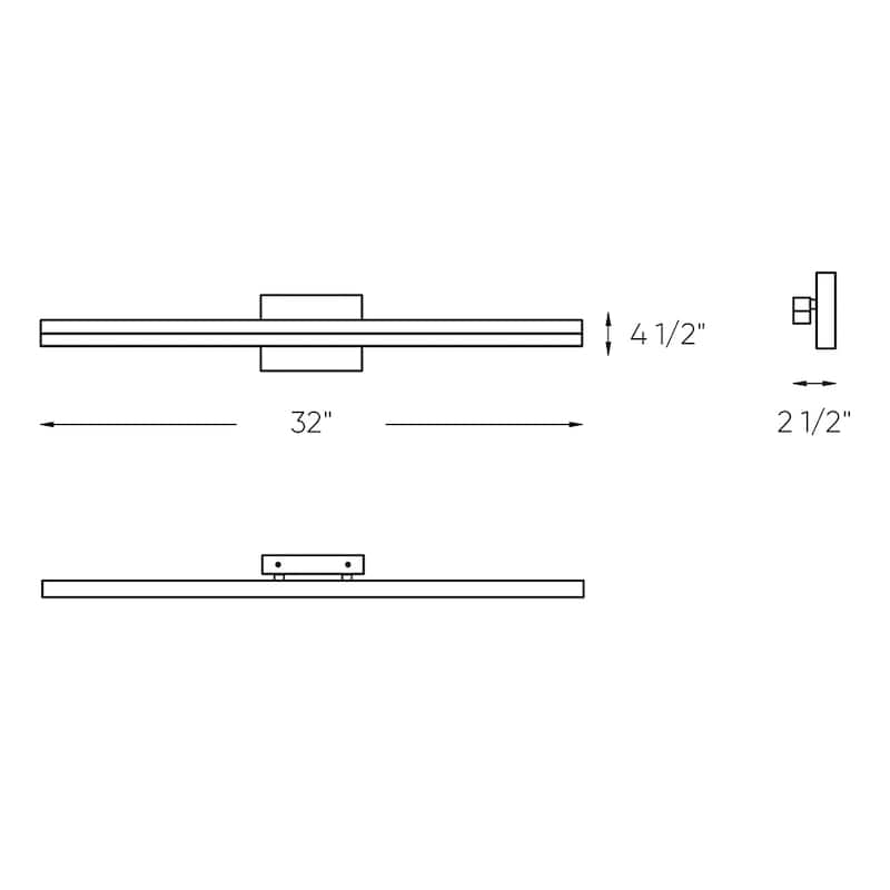 Lyra LED Bathroom Vanity Light Bar in 5-CCT