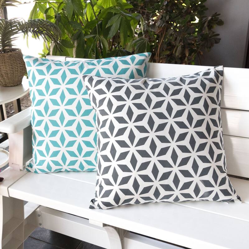 Crystal burst - Outdoor & Indoor Pillow