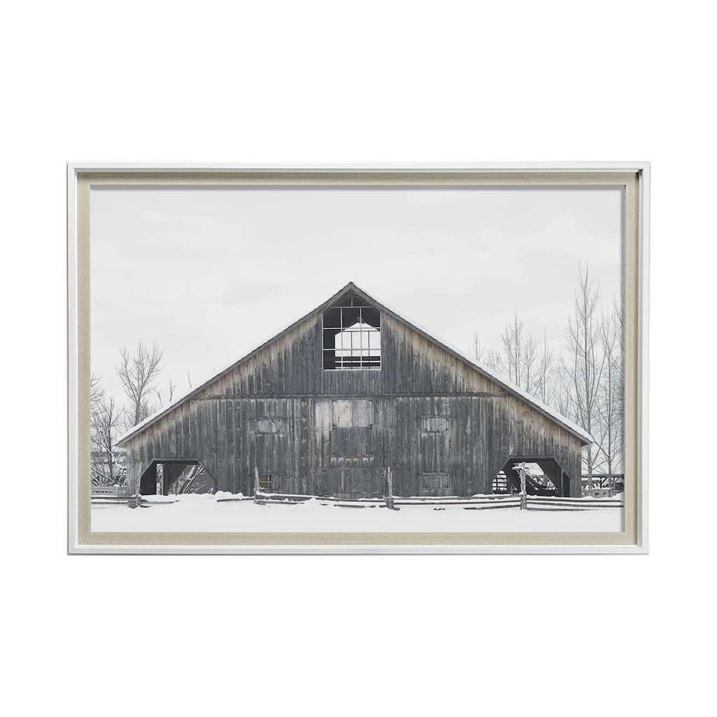 AWHC Barn 2 Framed Art Print