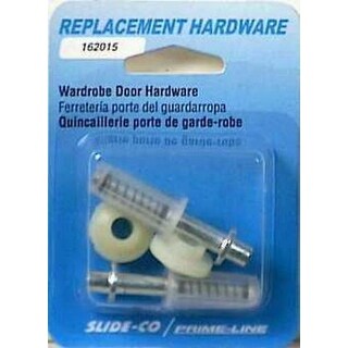 thumbnail image 2 of 7/8 In. Nylon Bi-Fold Closet Spring-Loaded Top Roller Guide (2-pack... 2 of 13