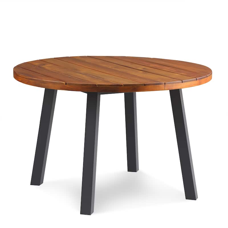 Luna Acacia Patio Dining Set - N/A