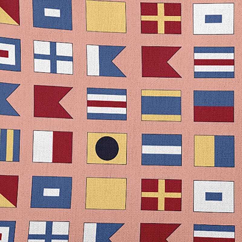 Nautical Flags Decorative Throw Pillow