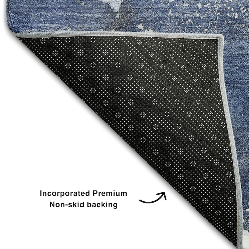 Premium Washable Super Soft Abstract Contemporary Mayfield Rug