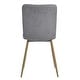 preview thumbnail 9 of 52, Carson Carrington Upholstered Dining Chair Golden Leg (Set of 4)