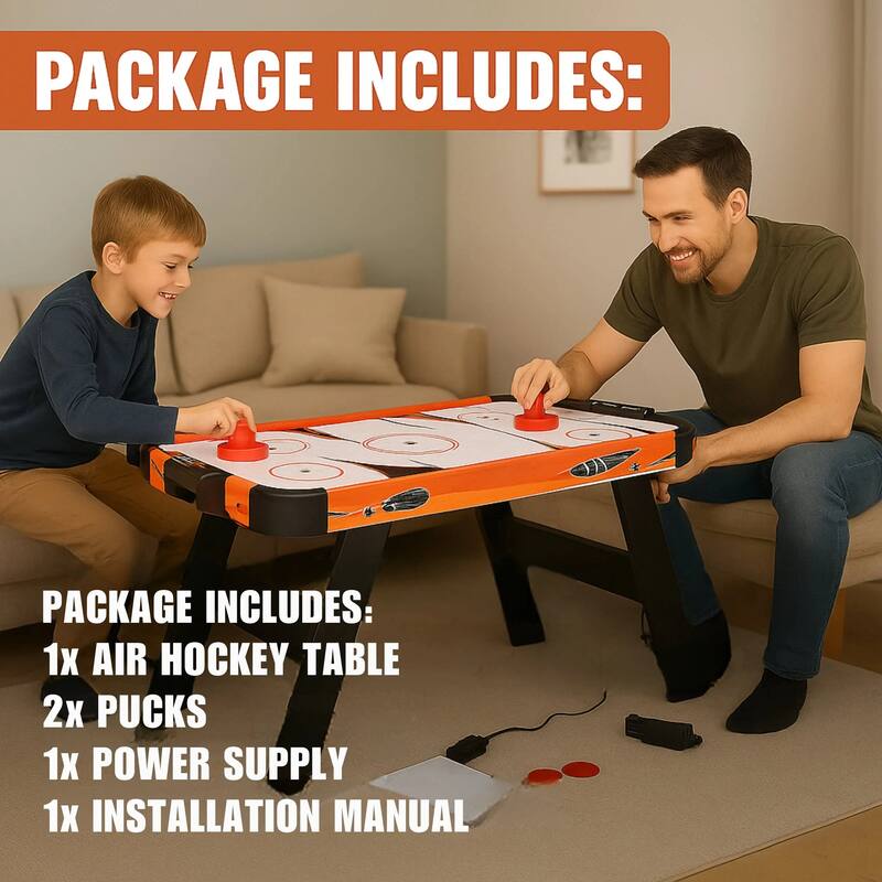 ProMounts Full Size Air Hockey Table Durable Easy to Assemble Fun