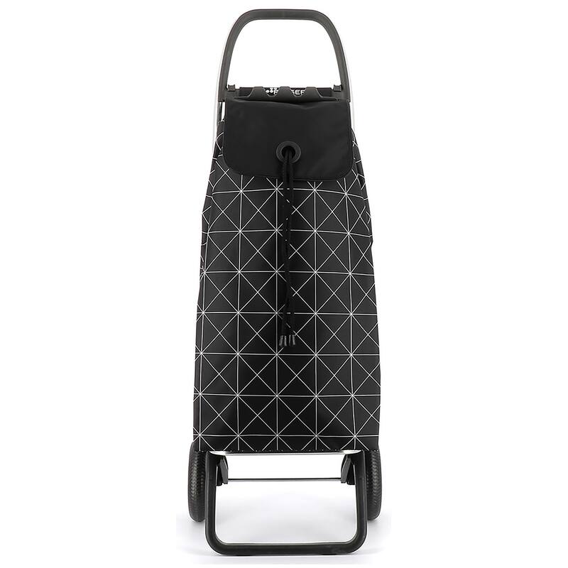Rolser I-Max Star 2 Wheel Foldable Shopping Trolley - 16.14 in. W x 41.14 in. H x 12.6 in. D