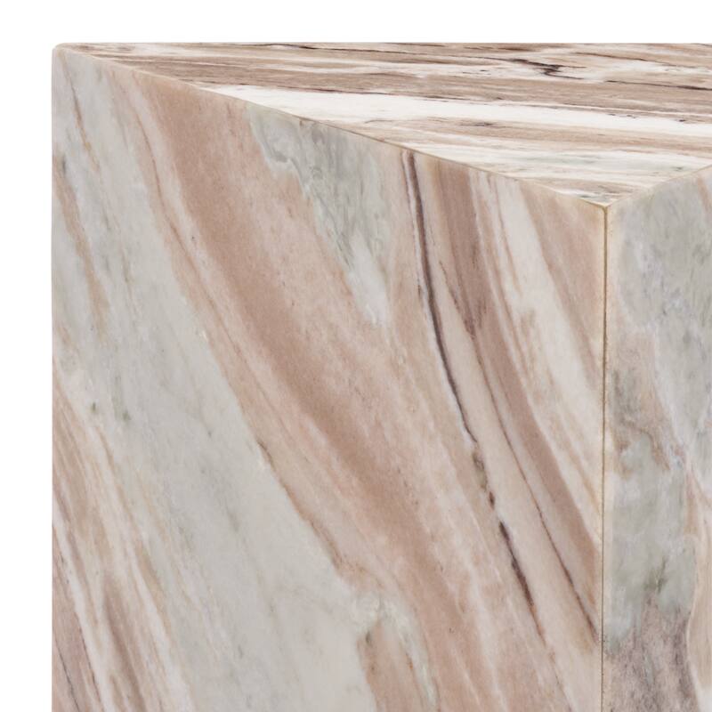 SAFAVIEH Couture Leahbryanna Triangle Drink Table - 12"W x 10"D x 20"H