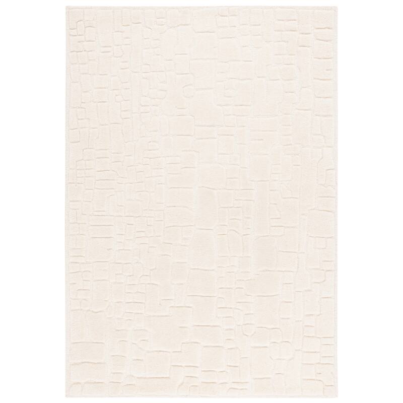 SAFAVIEH Handmade Manhattan Falak Modern Wool Rug - 8' x 10' - Ivory