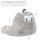 preview thumbnail 35 of 53, Empyrean Furs Reading Pillows for Sitting in Bed Adult & Kids, Sit Up Back Support Pillow for Bed Rest