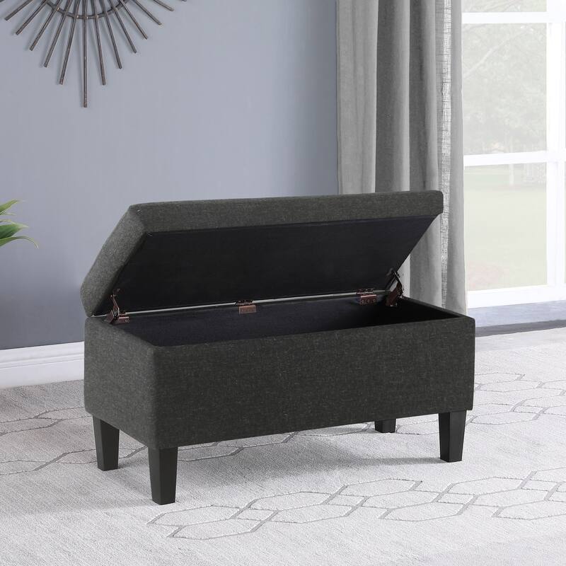 Porch & Den Minna Decorative Storage Bench
