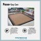 preview thumbnail 9 of 7, Gertmenian Paseo Tedo Ash Grey Transitional Scroll Boarder Indoor/ Outdoor Area Rug