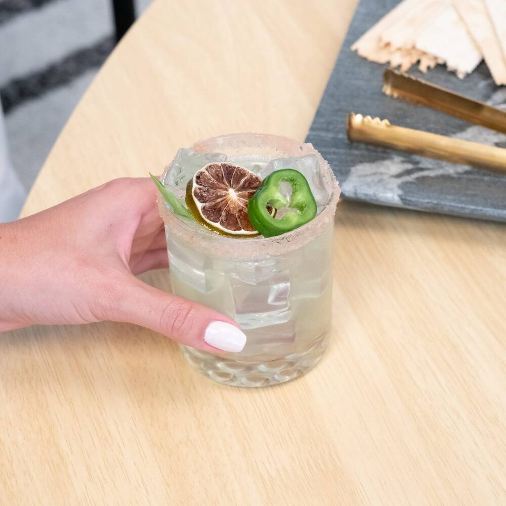 Libbey Aspen Double Old Fashioned Rocks Glass, 12 ounce, Set of 4 - Set of 4